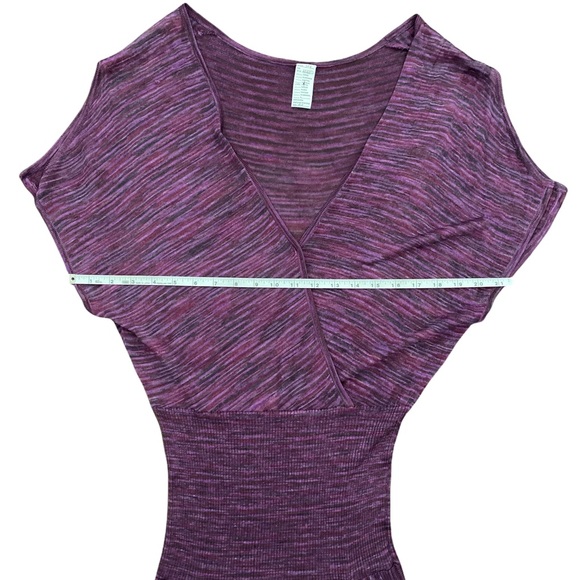 Gorgeous! Italian Designer Production Sample; Purple Slip&Cowl-Neck Dress! EUC! - Picture 5 of 16